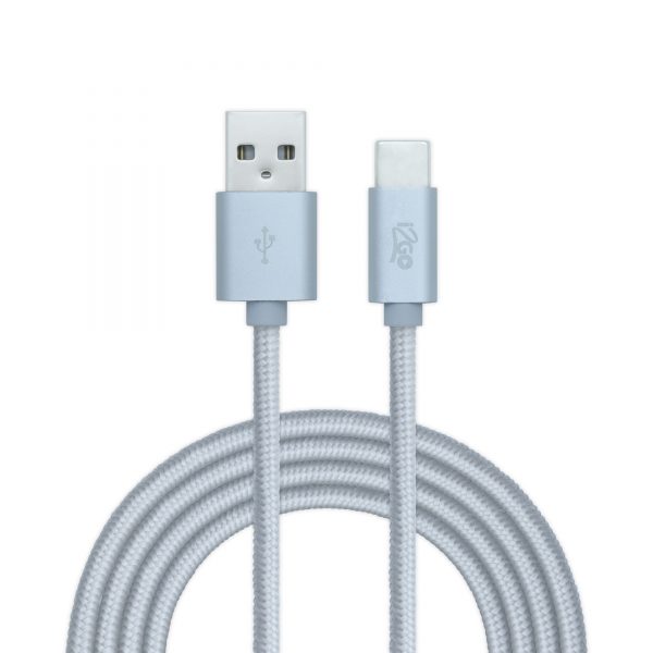 I2GO Pro – Cable Tipo C Nylon 2mt – I2GO – SIEMPRE CONECTADOS
